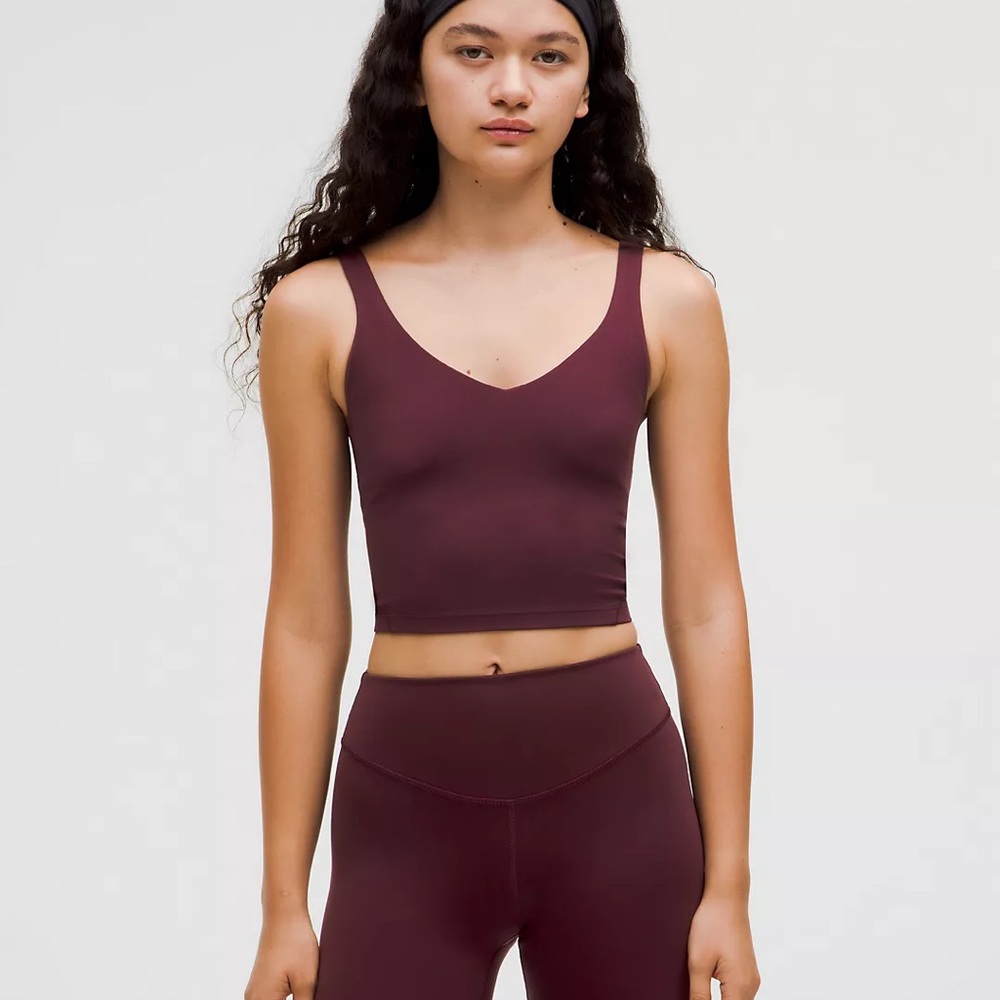 Lululemon Burgundy Set - size 2